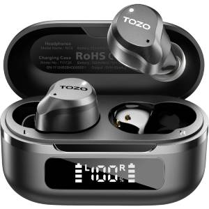 TOZO Hybrid Active Noise Cancelling Wireless Earbuds